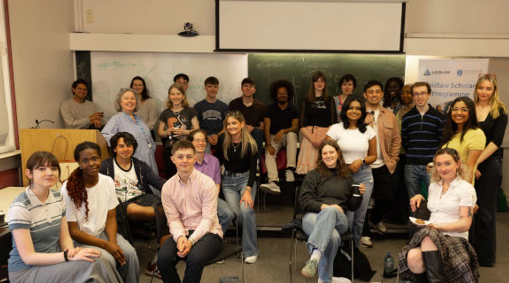 Laidlaw Scholars 2025 with Provost