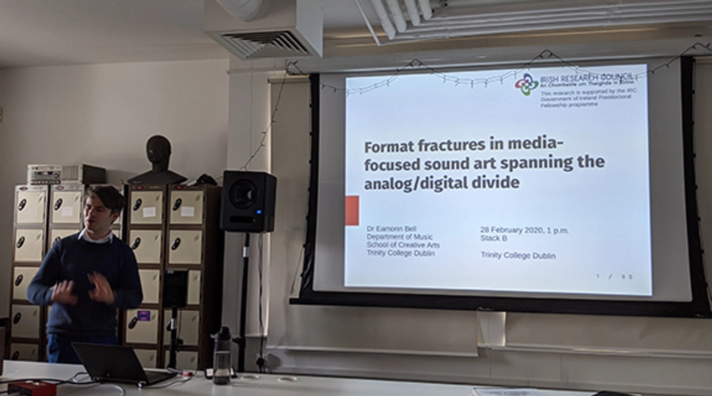 Guest lecture eamonn bell