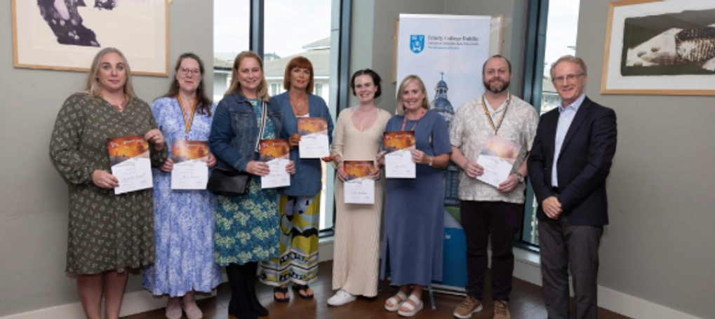 School of Medicine Programme Office Team being awarded the Dean's Awards for Professional & Support Staff award