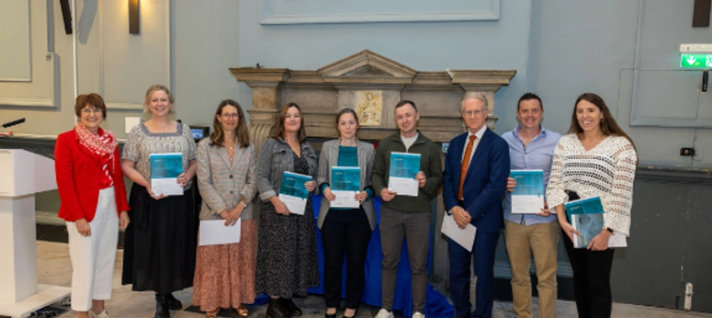 School of Nursing & Midwifery, Research Finance Team being awarded the Dean's Awards for Professional & Support Staff