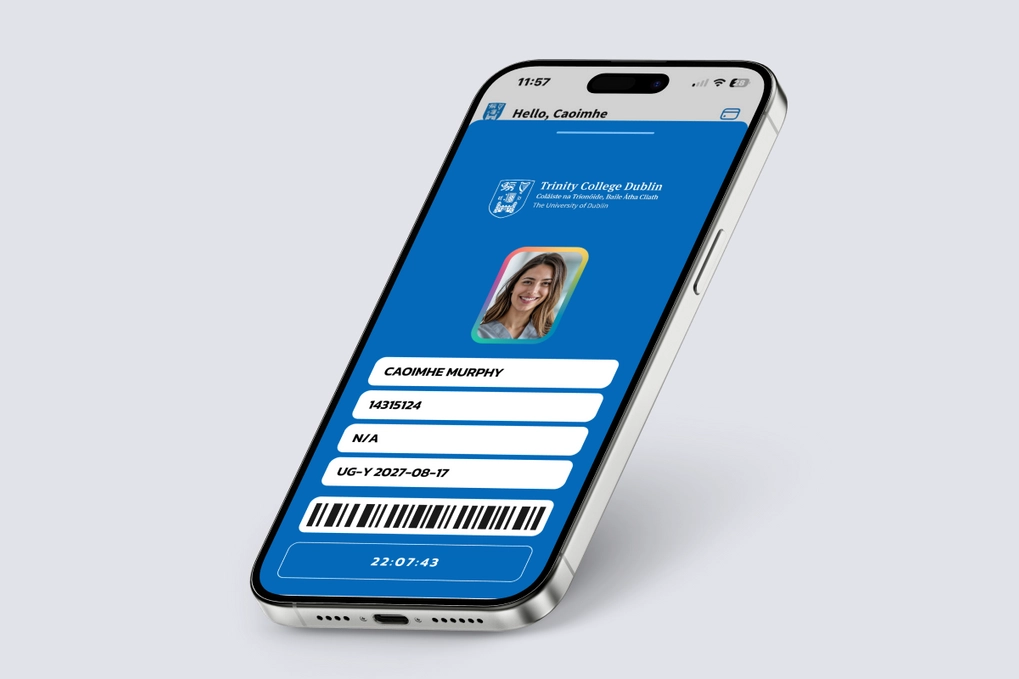 In app identity card ID