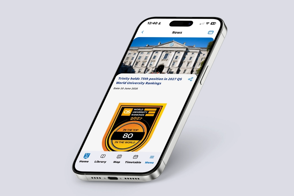 News and events on the iPhone app