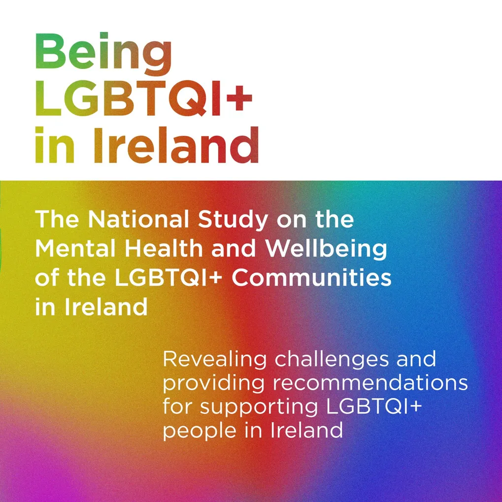 Cover of report into Being LGBTQI+ in Ireland