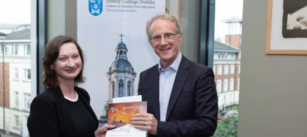 Claire Murphy being awarded the Dean's Awards for Professional & Support Staff aw