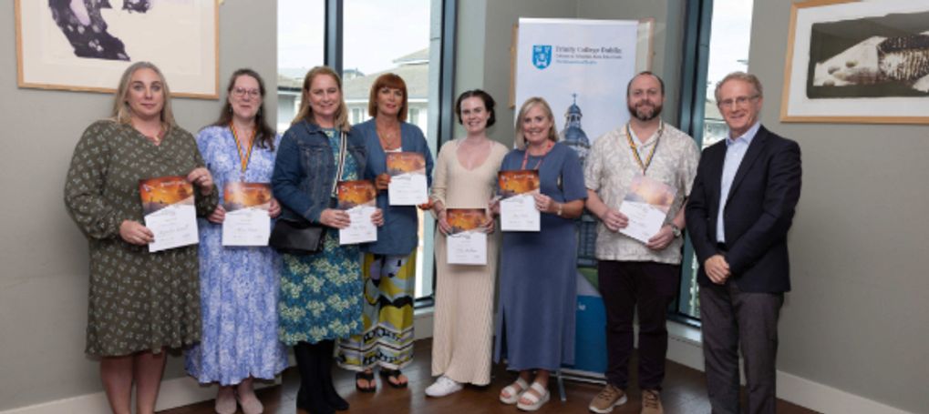 School of Medicine Programme Office Team being awarded the Dean's Awards for Professional & Support Staff award
