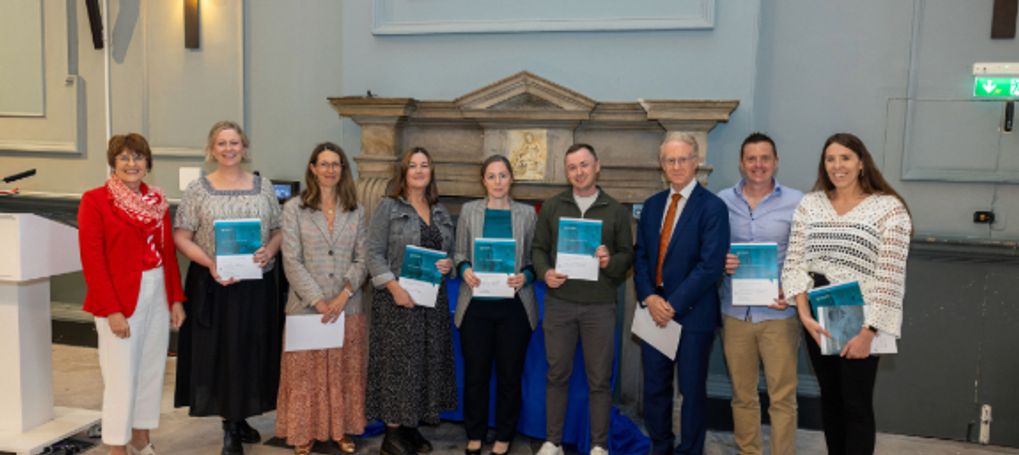 School of Nursing & Midwifery, Research Finance Team being awarded the Dean's Awards for Professional & Support Staff