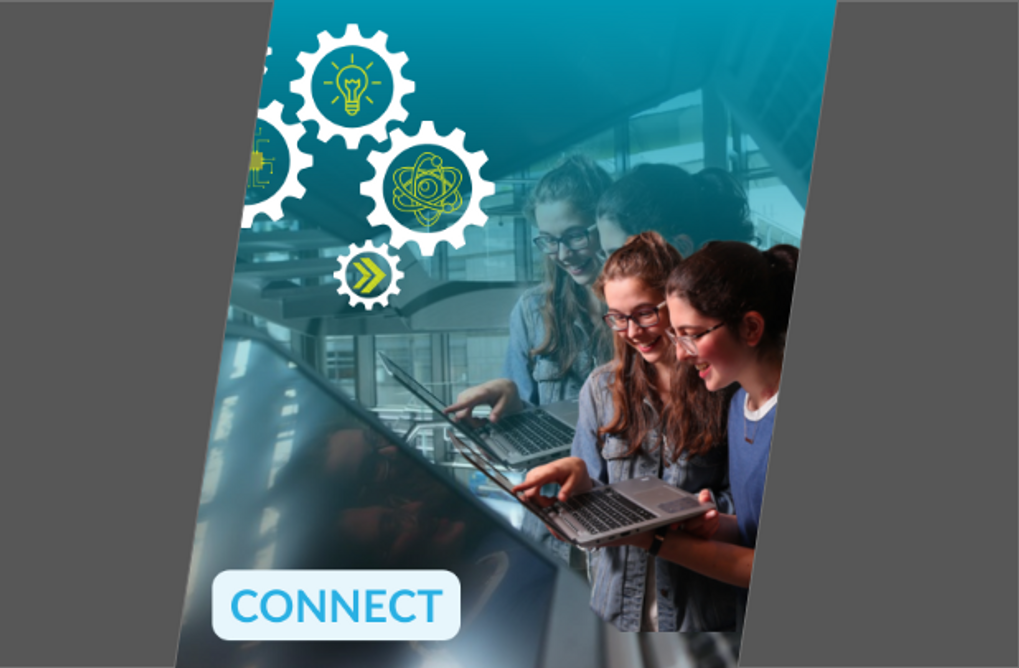 Students working on an Easter camp project