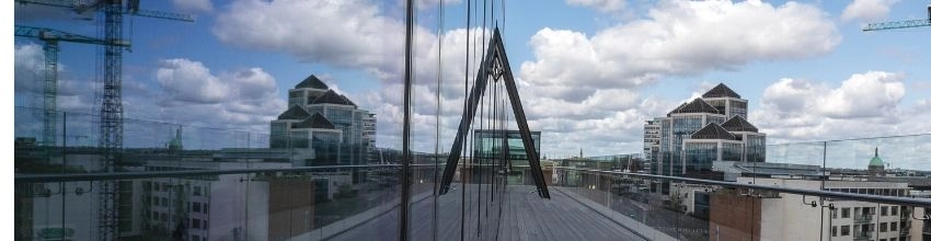 Dublin skyline from top of TBS building