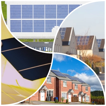 Image of various solar panels