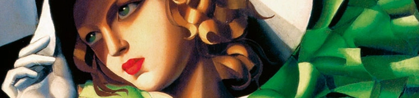 Tamara De Lempicka: Young Lady With Gloves