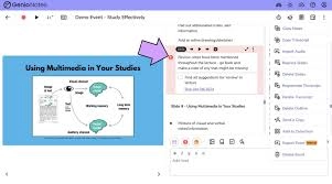 Illustration of a smart device functioning as a note pad with text that reads "The antidote to information overload."