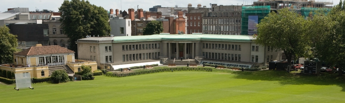 Moyne Institute Building Besides the Cricket Pitch