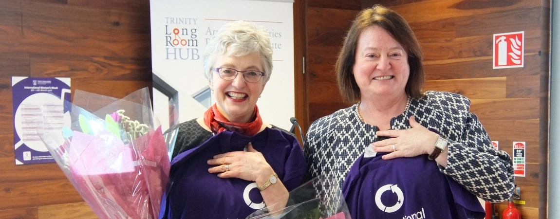 Katherine Zappone and Gráinne Healy, International Women's Day