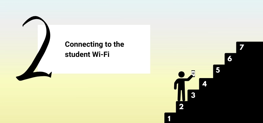 Connecting to the student Wi-Fi - Orientation 2026