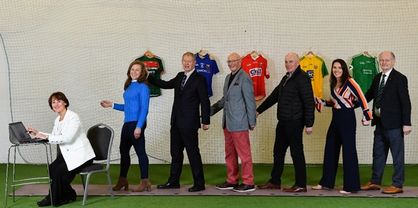 Launch at Croke Park 20th February 2019 from L to R &ndash; Professor Rose Anne Kenny (TILDA); Claire Egan (Mayo Ambassador); M&iacute;che&aacute;l &Oacute; Muircheartaigh (Longford Ambassador); Michael Coughlan (Cork Ambassado