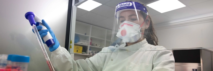 Student working lab, Trinity College Dublin.