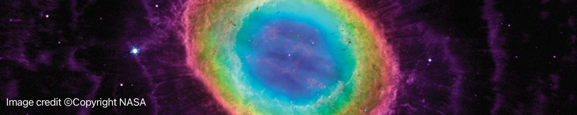 An image of a galaxy