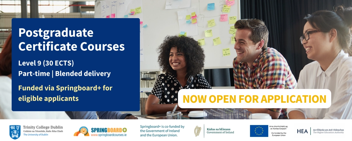 Springboard Courses Banner 2026/27