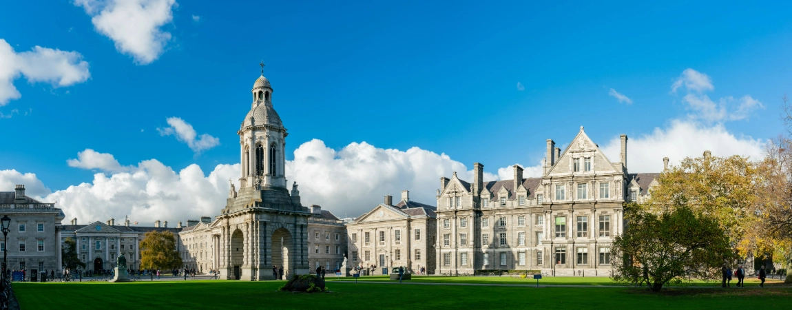 The Front Square of Trinity College Dublin