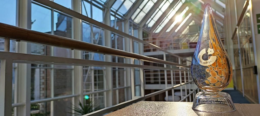 Athena SWAN award trophy