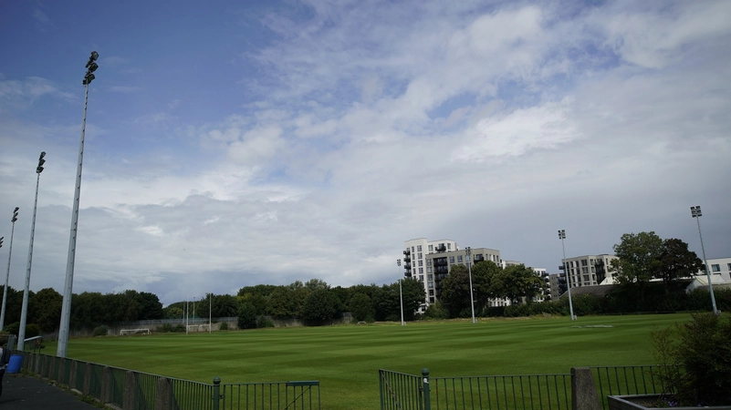 Trinity College Iveagh Sports Grounds showing the sports field