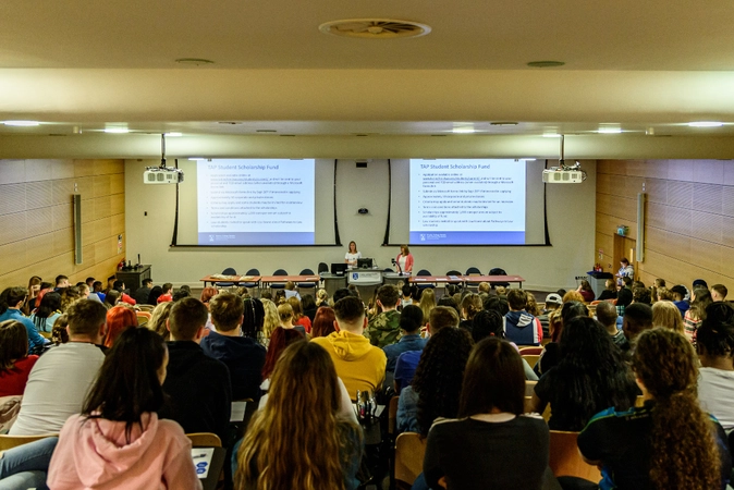 A college lecture