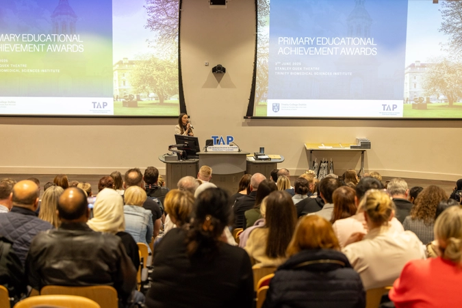 Audience at an award ceremony
