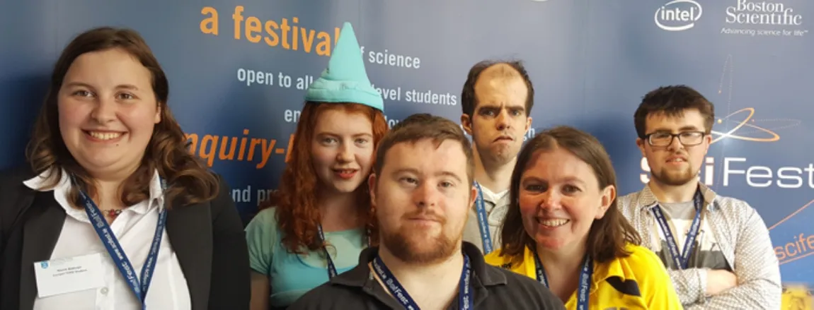 some members of the Certificate in Arts, Science and Inclusive Applied Practice team