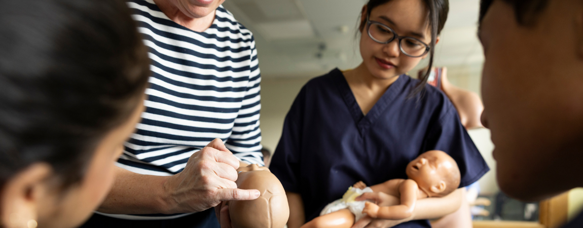 Student learning clinical skills