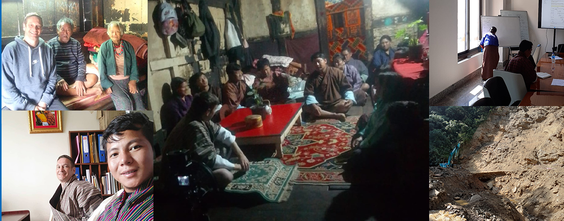 Collage of people in Tibet