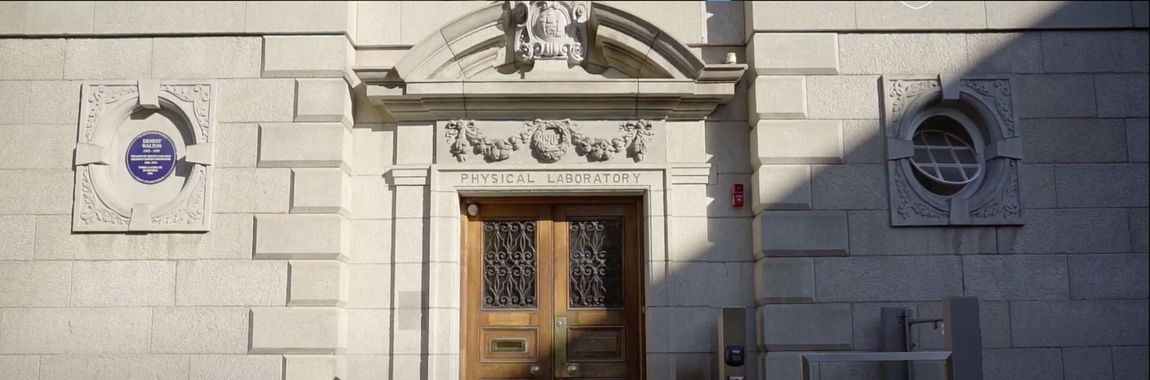 View of the entrance to the Fitzgerald Building Physics Lab TCD