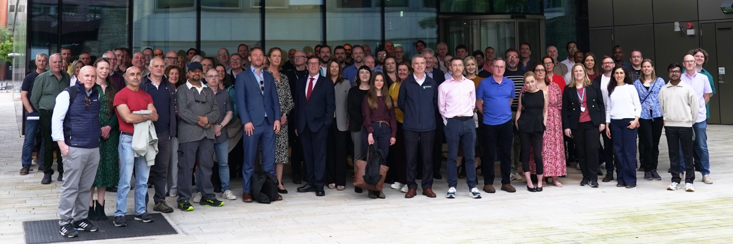 Image of all staff in IT Services