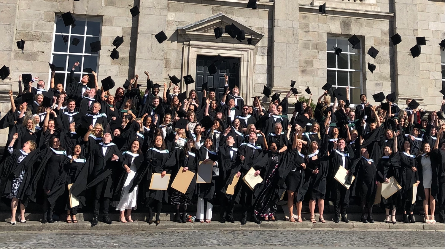 Photo of MSc graduates