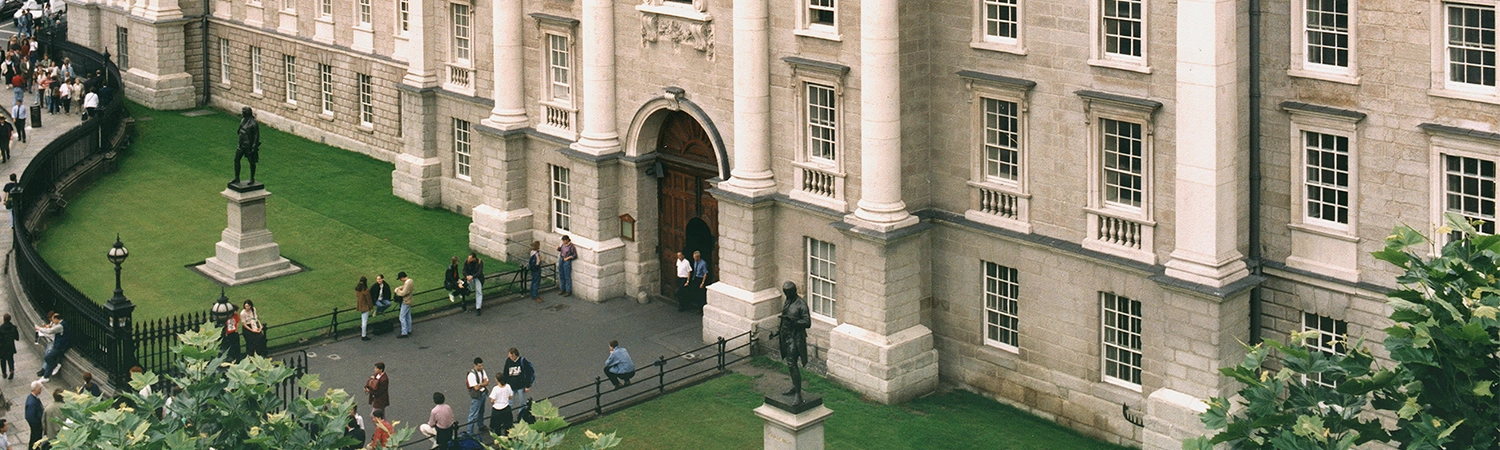 Front entrance to TCD