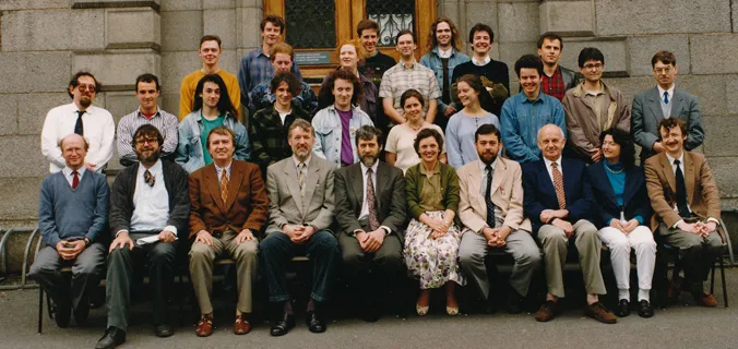 1993 Physics Graduates