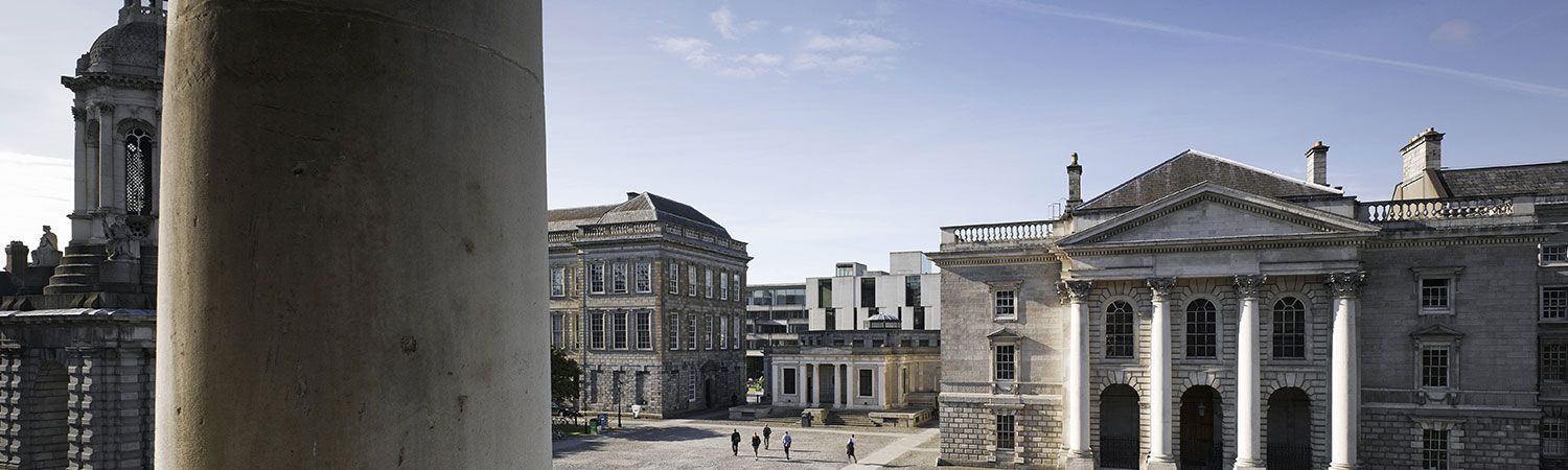 Exam hall building on trinity campus