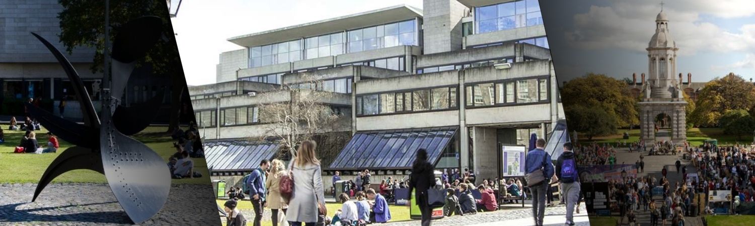 Various buildings at Trinity College Dublin