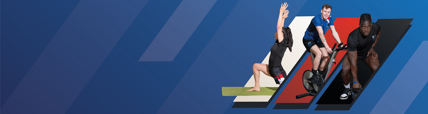 Fitness class timetable slider image