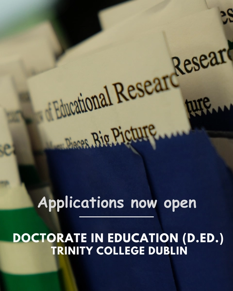 Applications Now Open: Doctorate in Education (D.Ed.) - School of ...