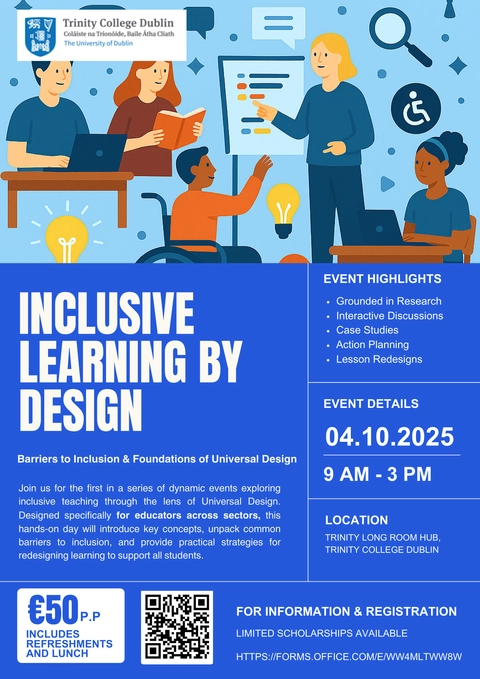 Inclusive Learning by Design - School of Education | Trinity College Dublin