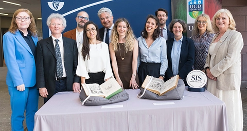 Trinity College Dublin and University College Dublin celebrate Ireland&rsquo;s historic tradition and global vision in Italian