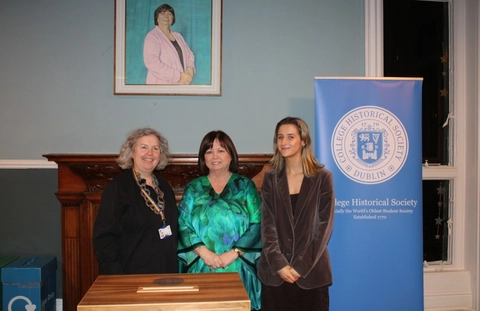 Mary Harney becomes first female president of Trinity&rsquo;s Hist  
