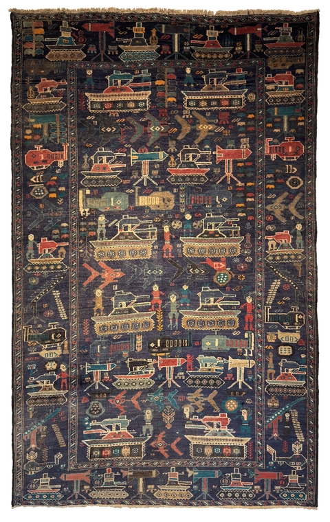 Women&rsquo;s narratives in Afghan war rugs focus of new exhibition 
 