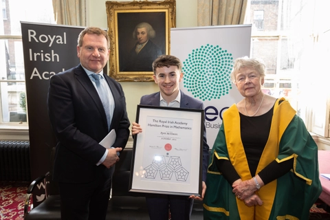 Ryan McGowan wins prestigious Hamilton Prize