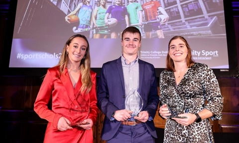 Trinity Sport Scholars celebrated at Dining Hall Ceremony