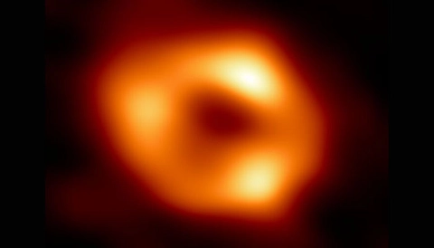 Astronomers reveal first image of the black hole at the heart of our galaxy