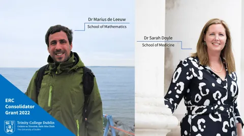 Trinity researchers secure prestigious ERC Consolidator Grant awards