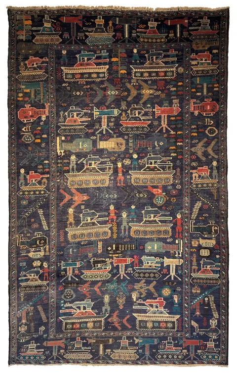 Women’s narratives in Afghan war rugs focus of new exhibition 
 