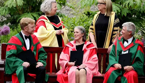 Honorary degrees awarded at Trinity College in June