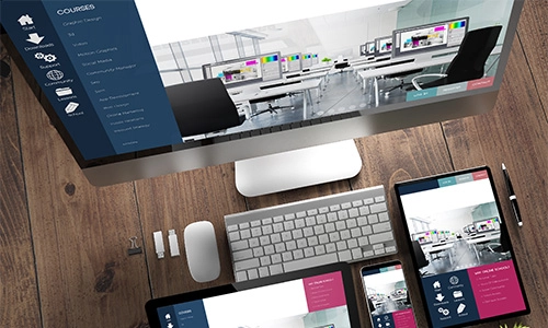 An image of a sample Learning Management System (e.g. similar to Blackboard)